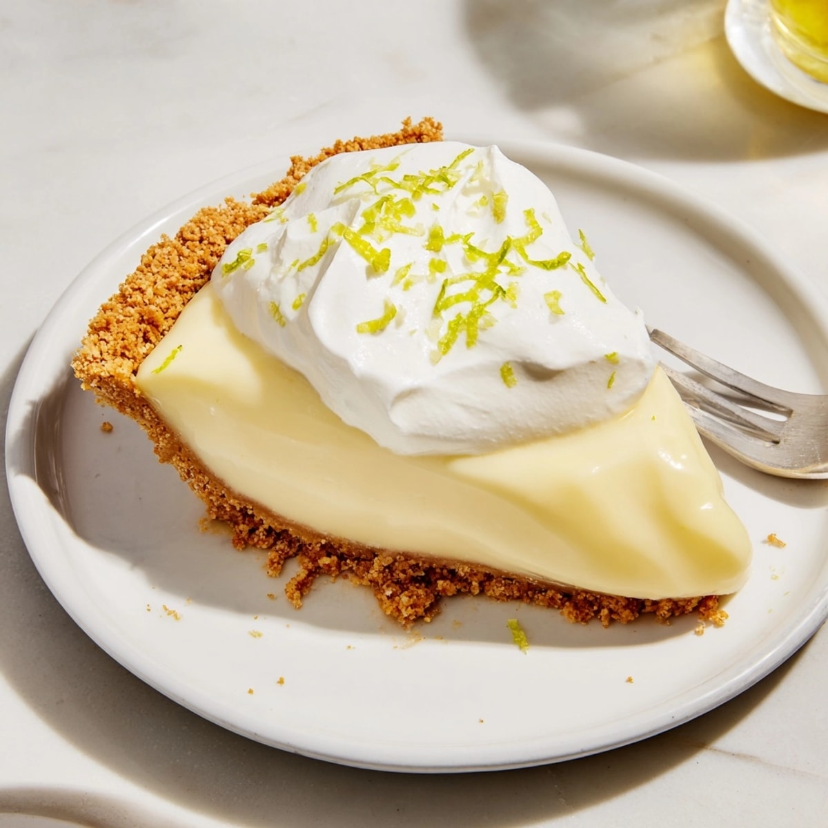 Homemade Atlantic Beach Pie recipe: imagine sweet, tart citrus balanced in chilled creamy delight.