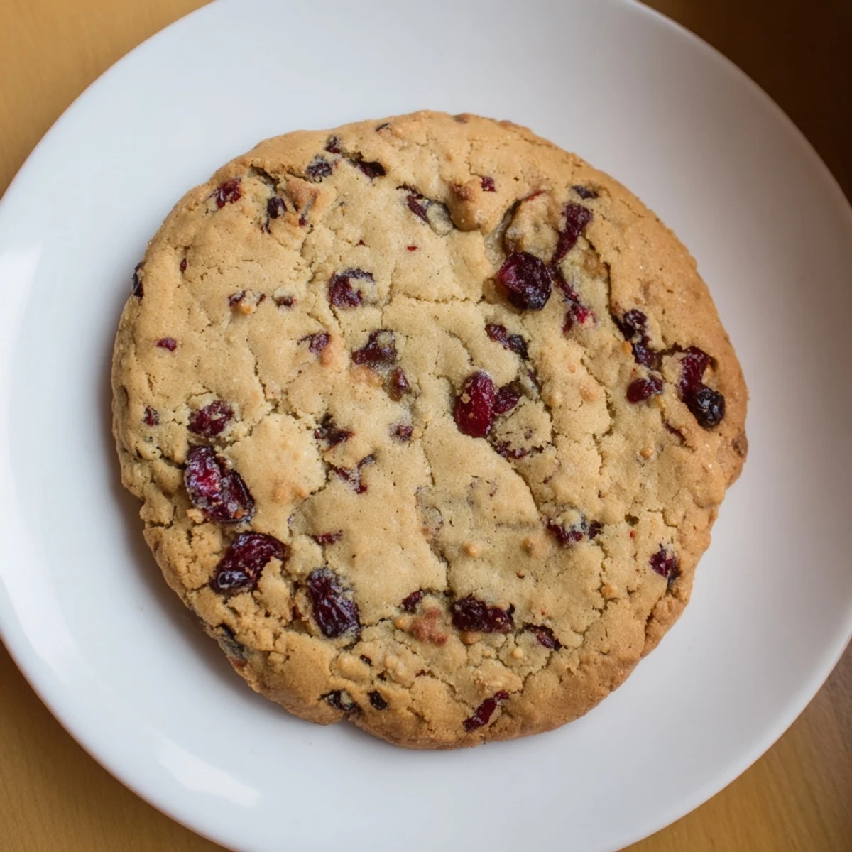 Freshly baked cranberry cookies with visible, plump cranberries, offering a delightful treat for any occasion.