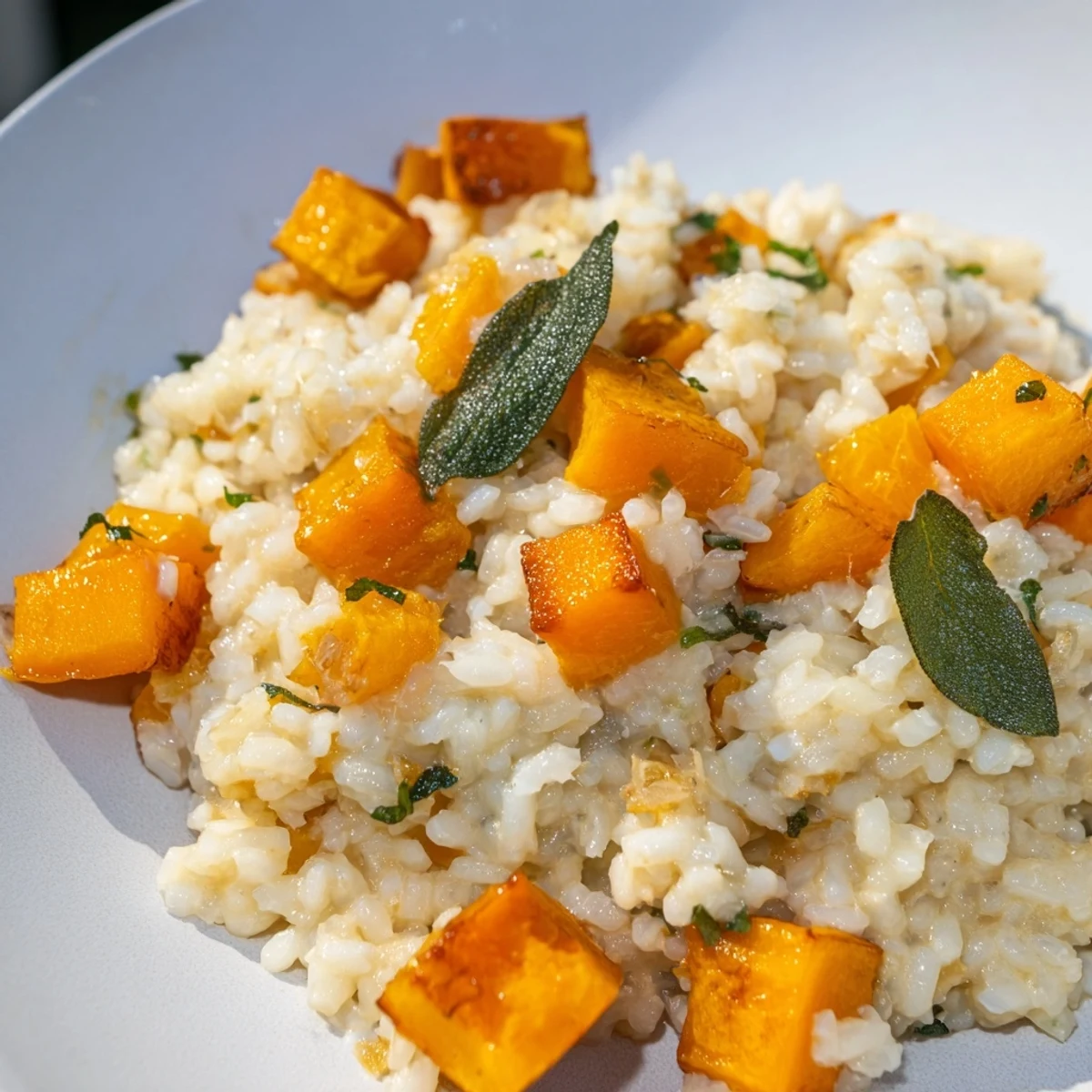 Butternut Squash Sage Risotto