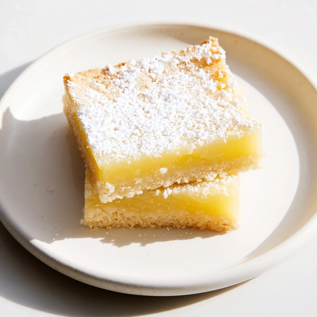 Lemon Bars Shortbread Crust
