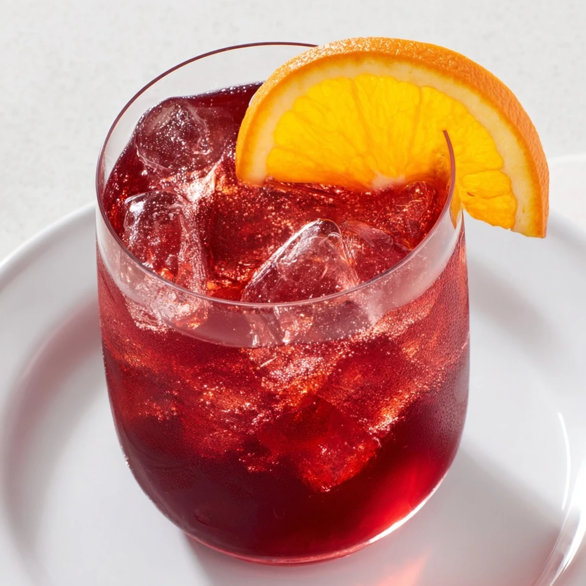 Homemade cranberry juice cocktail bubbling lightly in a pan, a delicious American beverage recipe.