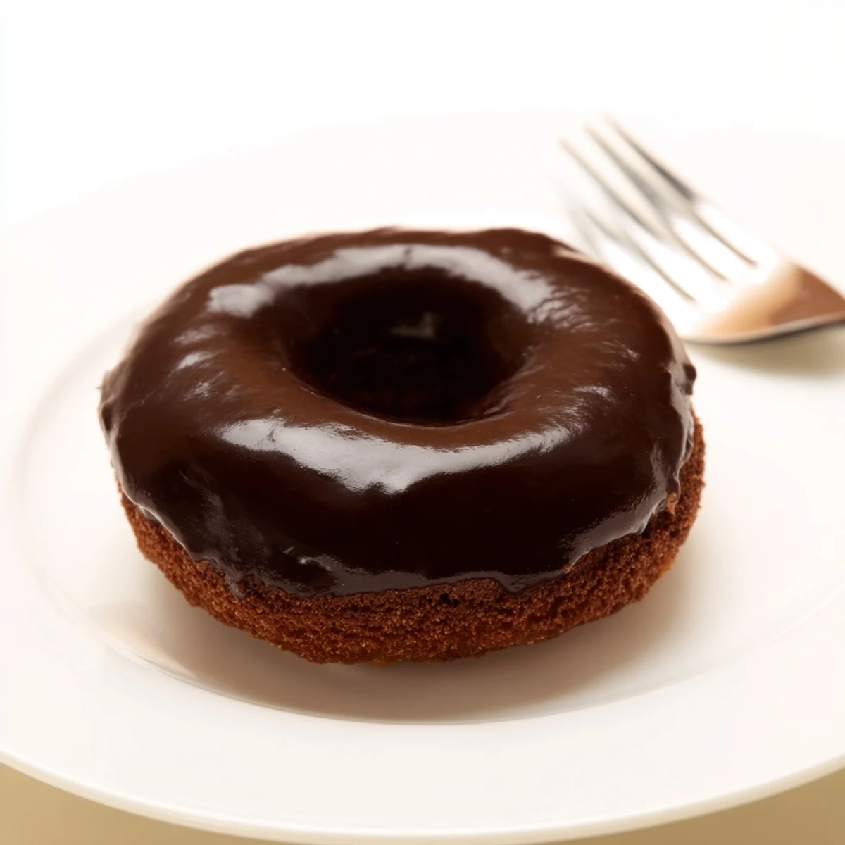Warm, fluffy chocolate donuts with a rich cocoa flavor, topped with a decadent chocolate glaze, waiting to be eaten.