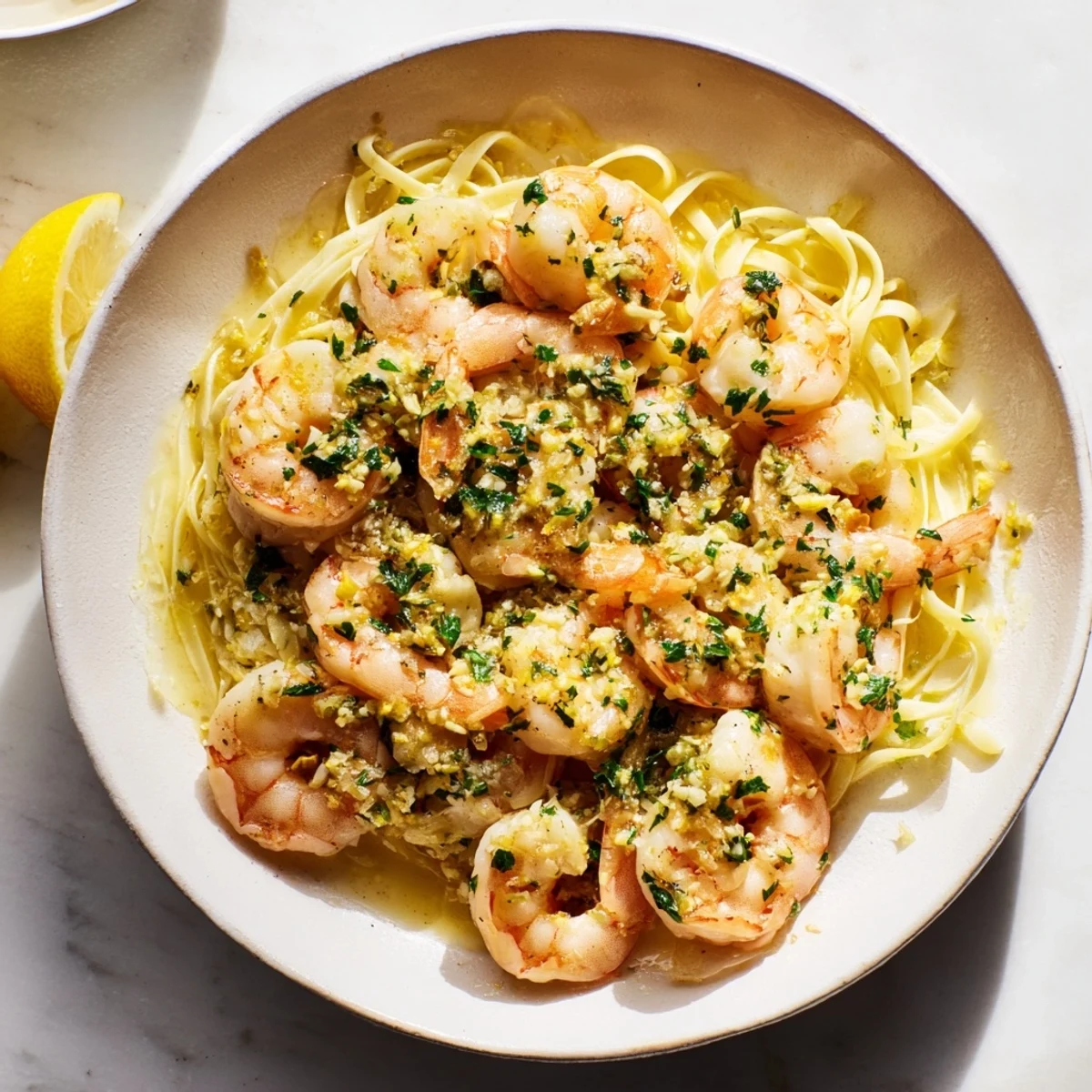 Lemon Garlic Butter Shrimp