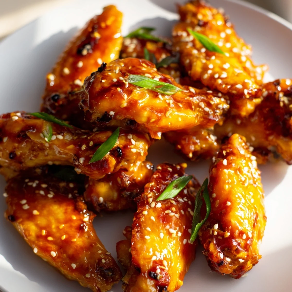 Serve sticky orange chicken wings alongside steamed rice and a crisp salad for a perfect game day appetizer or dinner.
