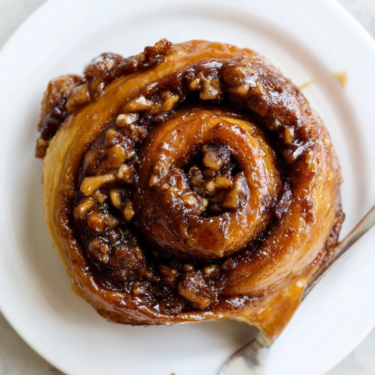 Soft pillowy Vietnamese cinnamon date sticky buns swirled with sweet dates and fragrant spice filling
