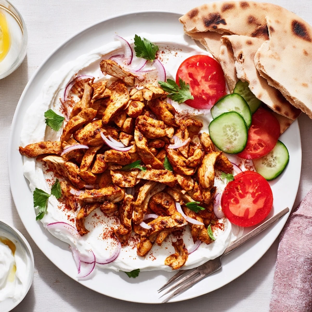 Shawarma Chicken Garlic Sauce